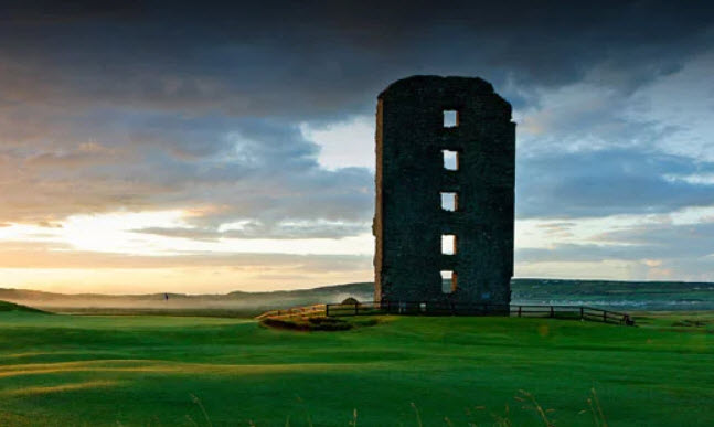 Dough Castle, Lahinch, Ireland, Ireland